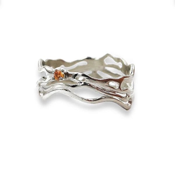 Nordic Sea Waves Ring